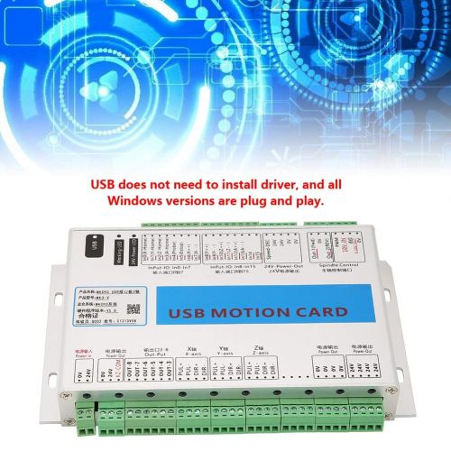  Wal front Mach3 Motion Card 3 Axis USB CNC Breakout Board Motion Control Card 2000KHz