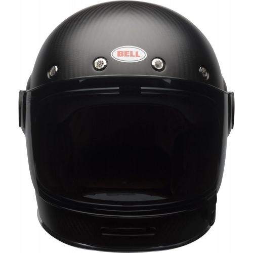 벨 Bell Bullitt Carbon Full-Face Motorcycle Helmet (Solid Matte Carbon, X-Small)