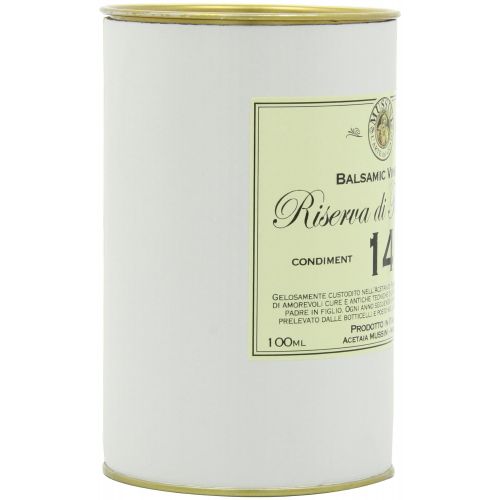  Mussini 14 Year Balsamic Vinegar, Riserva di Famiglia, 3.38-Ounce Glass Bottle