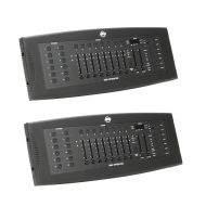 American DJ ADJ DMX Operator 192-Channel MIDI Lighting Fixture Controller Board (2 Pack)