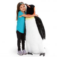 Melissa & Doug Giant Emperor Penguin Plush Stuffed Animal (Lifelike, 3.4 Feet Tall, Great Gift for Girls and Boys - Best for 3, 4, 5 Year Olds and Up)