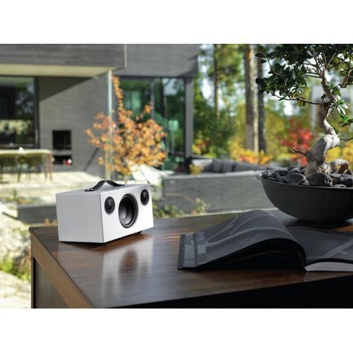  Audio Pro Addon C5 - Compact WiFi Wireless Multi-Room Speaker - High Fidelity - Compatible with Alexa - White