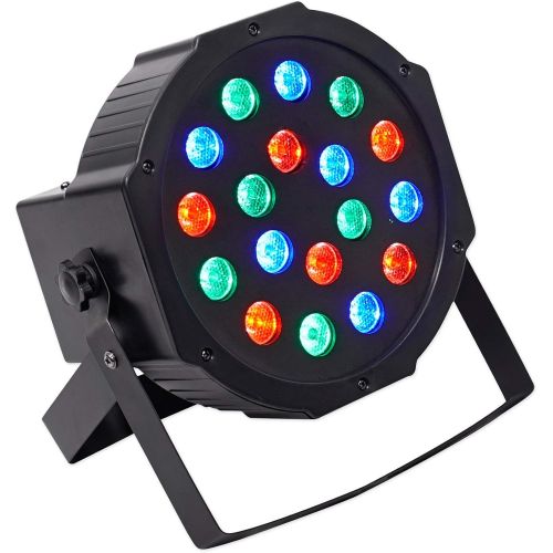  Rockville RVLS1 Tripod Lighting Stand+(4) Par Can Wash Lights+DMX Controller