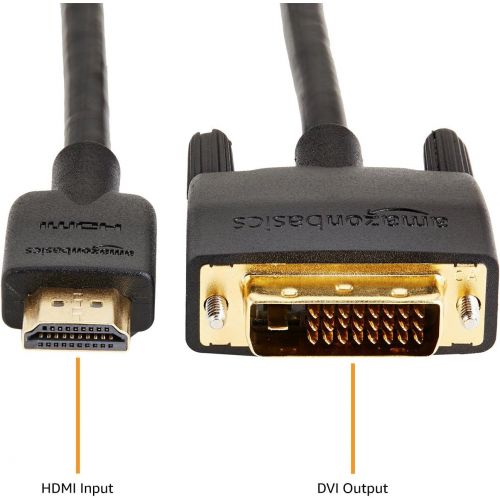  [아마존베스트]AmazonBasics DVI to HDMI Cable