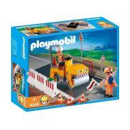 PLAYMOBIL Playmobil Road Roller with Asphalt Construction Set