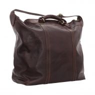 Alberto Bellucci Unisex Italian Leather Large Travel Shoulder Tote Bag