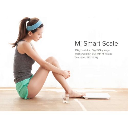 샤오미 Xiaomi Smart Scale Bluetooth Digital Weight Scale - White