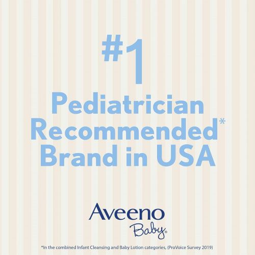  Aveeno Baby Soothing Relief Moisturizing Cream with Natural Oat Complex for Sensitive Skin, 5 oz