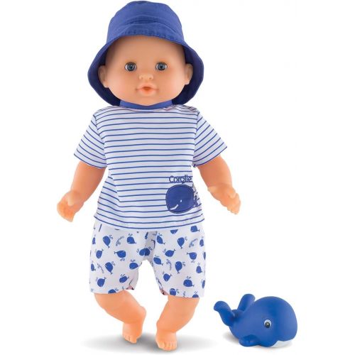  Corolle Mon Premier Poupon Bebe Bath Boy Toy Baby Doll, Blue