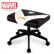 Marvel Licensed Gaming Stool wWheel : Premium Leather Ottoman Footstool Chair Height Adjustable Footrest Gaming Seat Pouf Furniture Makeup Chair, Neo Chair (Spider Man Black)