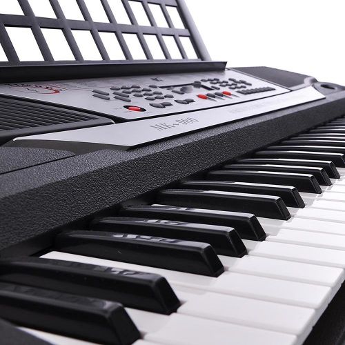  AW Electronic Piano Keyboard 61 Key Music Key Board Beginner 37x14x5 Piano LCD Display w/X Stand Manual