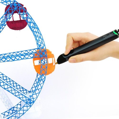  3Doodler Create 3D Pen 50 Plastic Strands, No Mess, Non-Toxic -