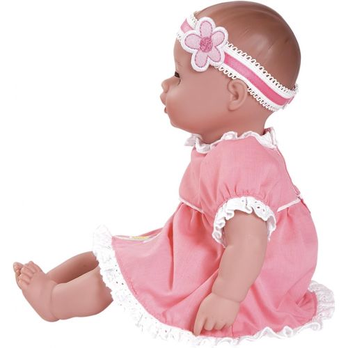 아도라 베이비 Adora Playtime Baby Garden Party Vinyl 13 Girl Weighted Washable Cuddly Snuggle Soft Toy Play Doll Gift Set with OpenClose Eyes for Children 1+ Includes Bottle