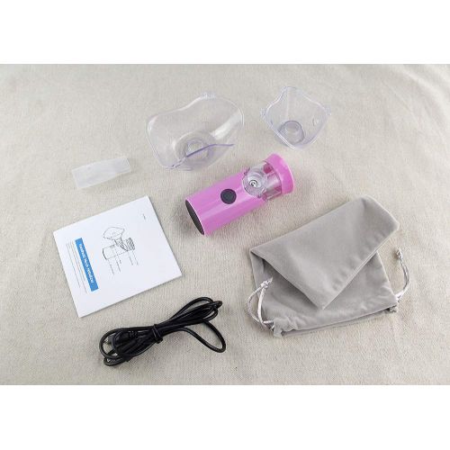  FreePower Portable & Handheld Mesh Inhaler for Kids and Adult,Micro USB Rechargeable Mesh Inhaler Humidifier,Pocket Mini Handheld Ultrasonic inhaler