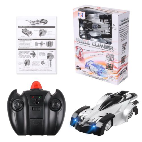  LetsFunny Kids Toy Remote Control Car, Wall Climbing RC Car for Boys, Intelligent 360 Rotating Stunt Car, Sport Racing Car Mini Vehicle with Radio Control