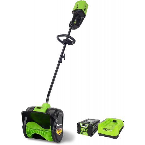  Greenworks Pro 80V 12-Inch Cordless Snow Shovel, Battery and Charger Not Included 2601202