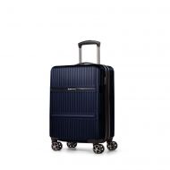SWISS MOBILITY Swiss Mobility Highway Hardshell Luggage, ABS/Polycarbonate Plastic (Silver, 22)