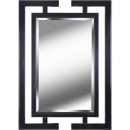 Kenroy Home Casual Wall Mirror ,41 Inch Height, 0.75 Inch Length, 29 Inch Width with Gloss Black