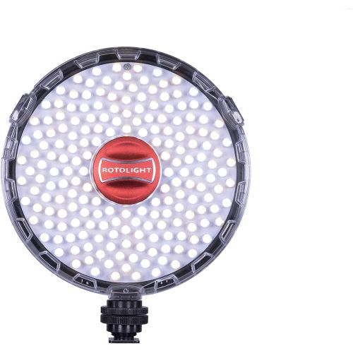  ROTOLIGHT Neo 2 On-Camera LED Light Bundle, with Extra Foam Hand Grip and Extra Set of Colored Filters