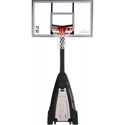 스팔딩 Spalding NBA The Beast Portable Basketball System - 60 Glass Backboard