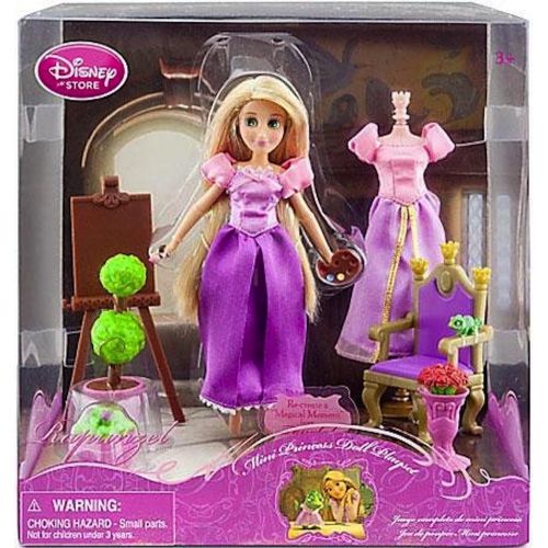 디즈니 Disney Tangled Rapunzel Mini Doll Play Set