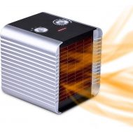 [아마존 핫딜] Givebest 1500W/750W Space Heater for Indoor Use with Tip-Over Protection and Overheat Protection, Desk Heater with Thermostat