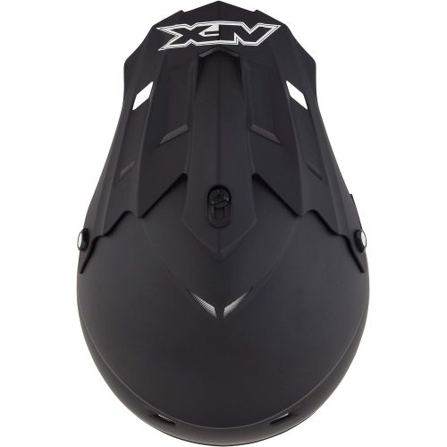  AFX FX-17 Solid Helmet , Size: 3XL, Primary Color: Black, Helmet Type: Offroad Helmets, Helmet Category: Offroad, Distinct Name: Flat Black, Gender: MensUnisex 0110-2586