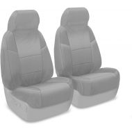 Coverking Custom Fit Front 50/50 Bucket Seat Cover for Select Ford Expedition Models - Ballistic (Light Gray)