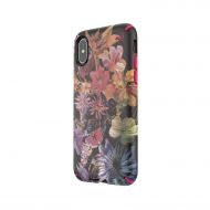 Speck Products Presidio Inked iPhone XsiPhone X Case, GalaxyFloralCala Purple