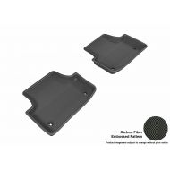 Car mats 3D MAXpider Complete Set Custom Fit All-Weather Floor Mat for Select Audi A3/S3 Models - Kagu Rubber (Black)