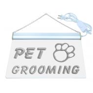 ADVPRO Open PET Grooming Shop Dog Cat LED Sign Neon Light Sign Display i276-g(c)