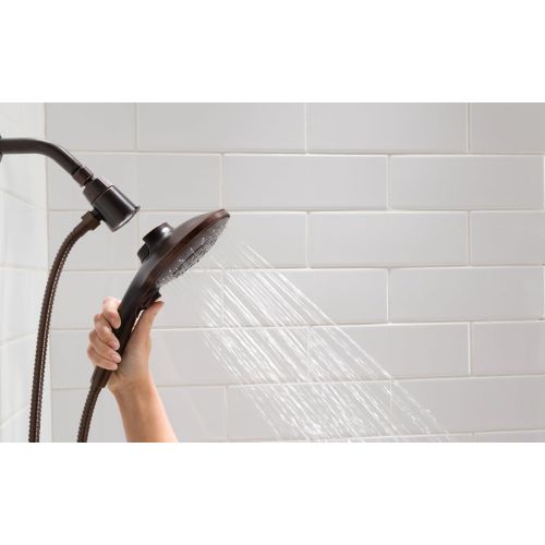  Moen 3662EPORB Engage Magnetix Six-Function Handheld Showerhead with Magnetic Docking System, Oil Rubbed Bronze