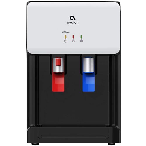  Avalon Self Cleaning Bottleless Water Cooler Dispenser - Hot & Cold Water, Child Safety Lock, Innovative Slim Design - UL/Energy Star Approved- White - A7BOTTLELESSWHT