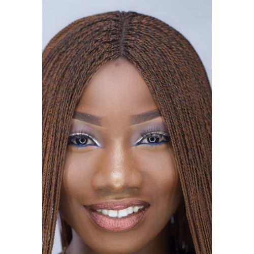  Wow Braids Micro Million Twist Wig - Color 1 (22 inches)