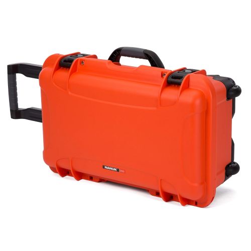  Nanuk 935 Waterproof Carry-On Hard Case with Wheels and Foam Insert - Orange