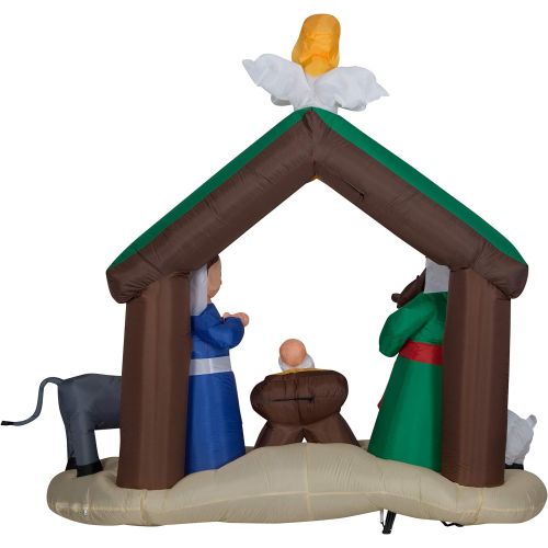  Gemmy 36707 Airblown Nativity Scene Christmas Inflatabl