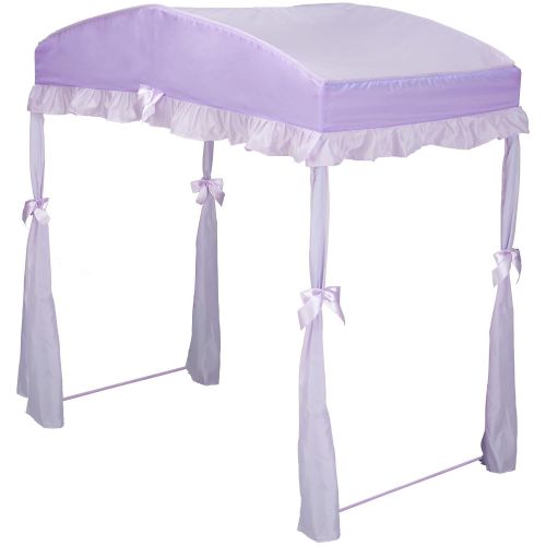  Delta Children Girls Canopy for Toddler Bed, Purple