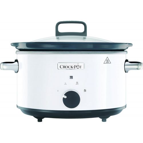 크록팟 Crock-Pot CSC030X 220 Volts (Not for USA - European Cord) Slow Cooker, 3.5-Liter, White