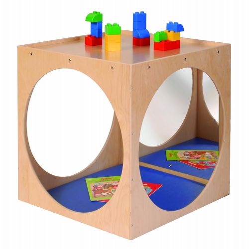  Steffy Wood Products, Inc. Steffy Wood Products Play Cube with Mirror