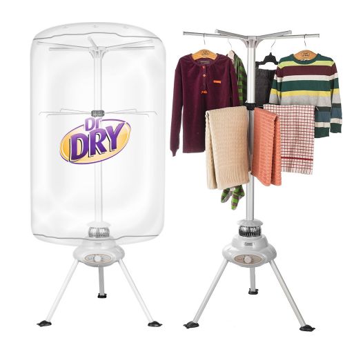  Dr Dry Dr. Dry Portable Clothing Dryer 1000W Heater