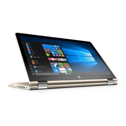 에이치피 HP Premium 2019 Newest Flagship Pavilion X360 Full HD 15.6 Inch Touchscreen Laptop (Intel Core i7-8550U 1.8GHz, 8GB RAM, 128GB to 1TB SSD, 2GB Radeon 530, Backlit Keyboard, B&O Pla