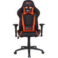 Office chair GT OMEGA PRO Racing Gaming Chair with Ergonomic Lumbar Support - PVC Leather Reclining High Back Home Office Chair with Swivel - PC Gaming Desk Chair for Ultimate Racing Experience