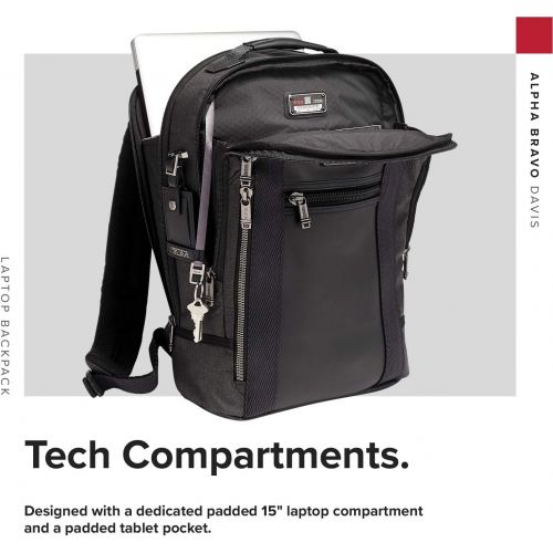 투미 Tumi Alpha Bravo Davis Backpack Graphite One Size