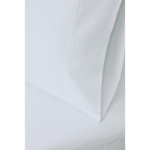  Visit the Superior Store SUPERIOR 1200 Thread Count 5 Piece Cotton Blend Solid Sheet Set, Split King, White