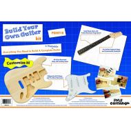 Pyle PYLE-PRO PGEKT18 Unfinished Electric Guitar Kit