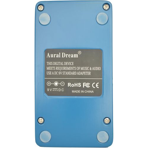  Yanhuhu Aural Dream Fixed Harmony Guitar Pedal with Legend Delay Harmony and Shifting 24 semitones or Octave(s) effects for Cascaded harmony of the fixed scale difference,True Bypa