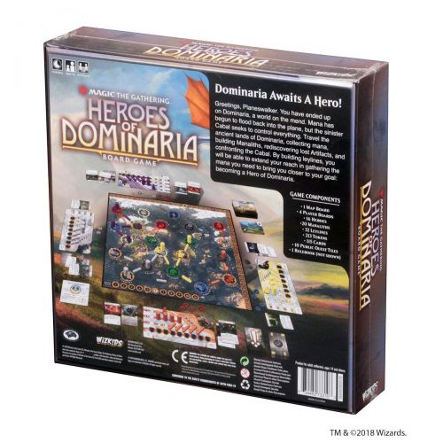  WizKids Magic: The Gathering: Heroes of Dominaria Board Game Standard Edition