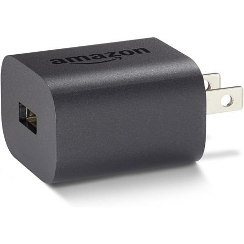 Amazon 5W USB Official OEM Charger and Power Adapter for Fire Tablets and Kindle eReaders - Black