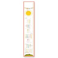 The Kids Room by Stupell You are My Sunshine Growth Chart, 7 x 0.5 x 39, Proudly Made in USA