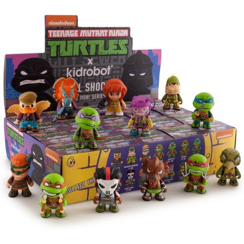 키드로봇 Kidrobot TMNT Teenage Mutant Ninja Turtles Series 2 Shell Shock Brand New Display Case 20 pcs
